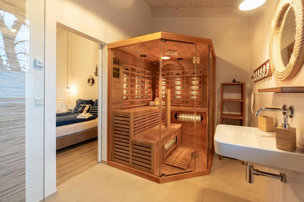 Ramoshansenhof Fewo Foerdebrise Mit Sauna Steinberg  Exteriör bild